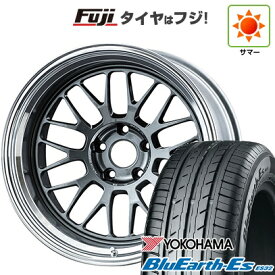 【新品国産車用5穴114.3】 夏タイヤ ホイール4本セット 225/40R18 ヨコハマ ブルーアース ES32 RAYS レイズ ボルクレーシング 21A 8.5J 18インチ(送料無料)