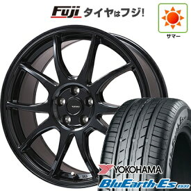 【新品国産車用5穴100】 夏タイヤ ホイール4本セット 225/55R18 ヨコハマ ブルーアース ES32 ホットスタッフ ジースピード G-06【限定】 7.5J 18インチ(送料無料)