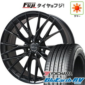 【パンク保証付き】【新品国産車用5穴114.3】 夏タイヤ ホイール4本セット 245/40R19 ヨコハマ ブルーアース RV-03 WORK ワーク シュヴァート ブルネン LX 8J 19インチ(送料無料)