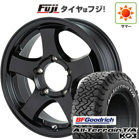 【新品】ジムニーシエラ/ジムニーノマド 夏タイヤ ホイール4本セット 215/70R16 BFグッドリッチ オールテレーンT/A KO3 RWL ショウワガレージ TYPE-M 6J 16インチ(送料無料)