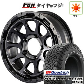 【新品】ジムニーシエラ/ジムニーノマド 夏タイヤ ホイール4本セット 215/70R16 BFグッドリッチ オールテレーンT/A KO3 RWL モーターファーム ファームD10 6J 16インチ(送料無料)