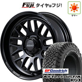 【新品】ジムニーシエラ/ジムニーノマド 夏タイヤ ホイール4本セット 215/70R16 BFグッドリッチ オールテレーンT/A KO3 RWL RAYS レイズ ホムラ 2X9L-RA 6J 16インチ(送料無料)