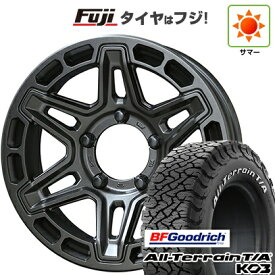 【新品】ジムニーシエラ/ジムニーノマド 夏タイヤ ホイール4本セット 225/70R16 BFグッドリッチ オールテレーンT/A KO3 RWL 共豊 PPX MK6 6J 16インチ(送料無料)