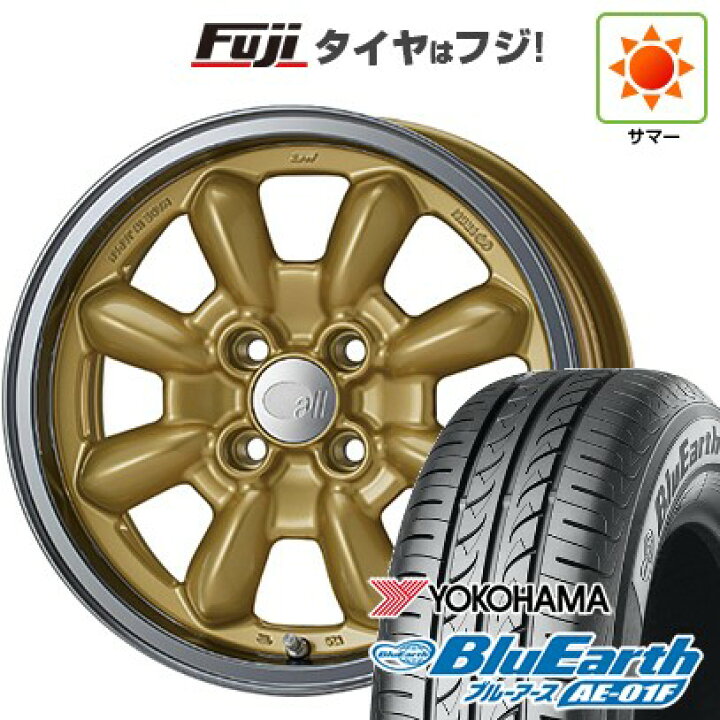 楽天市場】【新品国産車用4穴100】 夏タイヤ ホイール4本セット 185 
