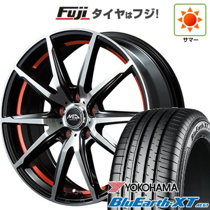 楽天市場】【新品国産車用5穴114.3】 夏タイヤ ホイール4本セット 215 