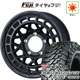 【新品】ジムニーシエラ/ジムニーノマド 夏タイヤ ホイール4本セット 225/70R16 ヨコハマ ジオランダー M/T G003 WEDS ウェッズアドベンチャー マッドヴァンス X タイプM 16インチ(送料無料) サマータイヤ