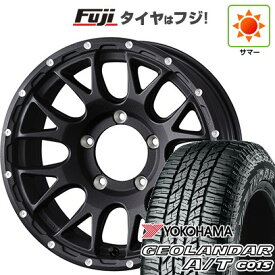 【新品】ジムニーシエラ/ジムニーノマド 夏タイヤ ホイール4本セット 195/80R15 ヨコハマ ジオランダー A/T G015 RBL WEDS ウェッズアドベンチャー マッドヴァンス 08 15インチ(送料無料) サマータイヤ