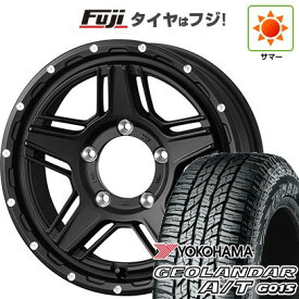 【新品】ジムニーシエラ/ジムニーノマド 夏タイヤ ホイール4本セット 195/80R15 ヨコハマ ジオランダー A/T G015 RBL WEDS ウェッズアドベンチャー マッドヴァンス 07 15インチ(送料無料) サマータイヤ
