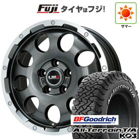 【新品】デリカD5 夏タイヤ ホイール4本セット 235/70R16 BFグッドリッチ オールテレーンT/A KO3 RWL レアマイスター LMG CS-9 ガンメタリムポリッシュ 6.5J 16インチ(送料無料)