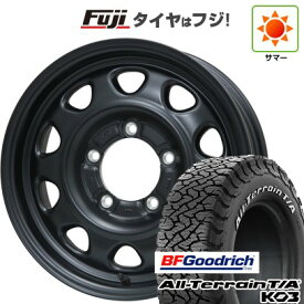 【新品】ジムニー 夏タイヤ ホイール4本セット 175/80R16 BFグッドリッチ オールテレーンT/A KO3 RWL レアマイスター LMG OFF-STYLE(マットブラック) 5.5J 16インチ(送料無料)
