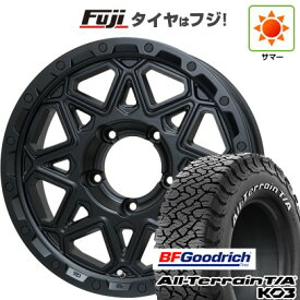 【新品】ジムニーシエラ/ジムニーノマド 夏タイヤ ホイール4本セット 215/70R16 BFグッドリッチ オールテレーンT/A KO3 RWL レアマイスター LMG モンタグナ(マットブラック) 5.5J 16インチ(送料無料)