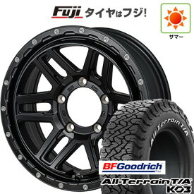 【新品】ジムニーシエラ/ジムニーノマド 夏タイヤ ホイール4本セット 215/70R16 BFグッドリッチ オールテレーンT/A KO3 RWL モンツァ HI-BLOCK エルデ 6J 16インチ(送料無料)