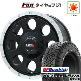 【新品】デリカD5 夏タイヤ ホイール4本セット 235/70R16 BFグッドリッチ オールテレーンT/A KO3 RWL レアマイスター LMG CS-8 グロスブラック/リムポリッシュ 7J 16インチ(送料無料)