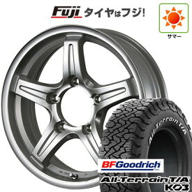 【新品】ジムニー 夏タイヤ ホイール4本セット 175/80R16 BFグッドリッチ オールテレーンT/A KO3 RWL TWS グランヴァード NEO 5.5J 16インチ(送料無料)