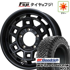 【新品】ジムニーシエラ/ジムニーノマド 夏タイヤ ホイール4本セット 225/70R16 BFグッドリッチ オールテレーンT/A KO3 RWL ホットスタッフ マッドクロス アイヴァー 6J 16インチ(送料無料)