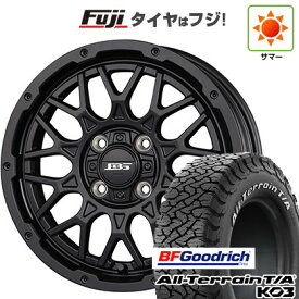 【新品】デリカD5 夏タイヤ ホイール4本セット 235/70R16 BFグッドリッチ オールテレーンT/A KO3 RWL コーセイ ボトムガルシア シャドウバーツ 7J 16インチ(送料無料)