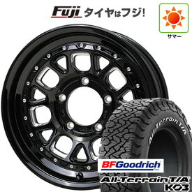 【新品】ジムニーシエラ/ジムニーノマド 夏タイヤ ホイール4本セット 225/70R16 BFグッドリッチ オールテレーンT/A KO3 RWL ホットスタッフ バークレイハードロック ヒューロン 6J 16インチ(送料無料)