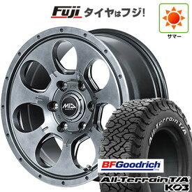 【新品】デリカD5 夏タイヤ ホイール4本セット 235/70R16 BFグッドリッチ オールテレーンT/A KO3 RWL MID WHEELS マッドエージェント 7J 16インチ(送料無料)