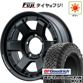【新品】ジムニー 夏タイヤ ホイール4本セット 175/80R16 BFグッドリッチ オールテレーンT/A KO3 RWL MID WHEELS NITRO POWER M6 カービン 5.5J 16インチ(送料無料)
