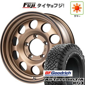 【新品】ジムニーシエラ/ジムニーノマド 夏タイヤ ホイール4本セット 215/70R16 BFグッドリッチ オールテレーンT/A KO3 RWL プラスライン フィールドコンクエスト 6J 16インチ(送料無料)