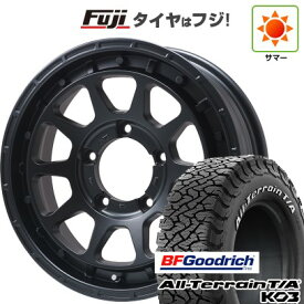 【新品】ジムニー 夏タイヤ ホイール4本セット 175/80R16 BFグッドリッチ オールテレーンT/A KO3 RWL レアマイスター LMG DIEZ マットブラック 5.5J 16インチ(送料無料)