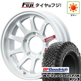 【新品】ジムニーシエラ/ジムニーノマド 夏タイヤ ホイール4本セット 215/70R16 BFグッドリッチ オールテレーンT/A KO3 RWL RAYS レイズ A LAP-J PRO 6J 16インチ(送料無料)