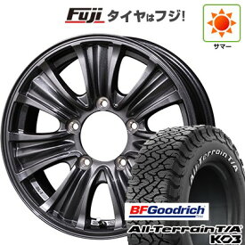 【新品】ジムニー 夏タイヤ ホイール4本セット 175/80R16 BFグッドリッチ オールテレーンT/A KO3 RWL トピー バザルト-X タイプ2 5.5J 16インチ(送料無料)