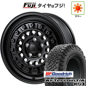 【新品】デリカD5 夏タイヤ ホイール4本セット 225/70R16 BFグッドリッチ オールテレーンT/A KO3 RWL モンツァ HI-BLOCK ターマー 7J 16インチ(送料無料)