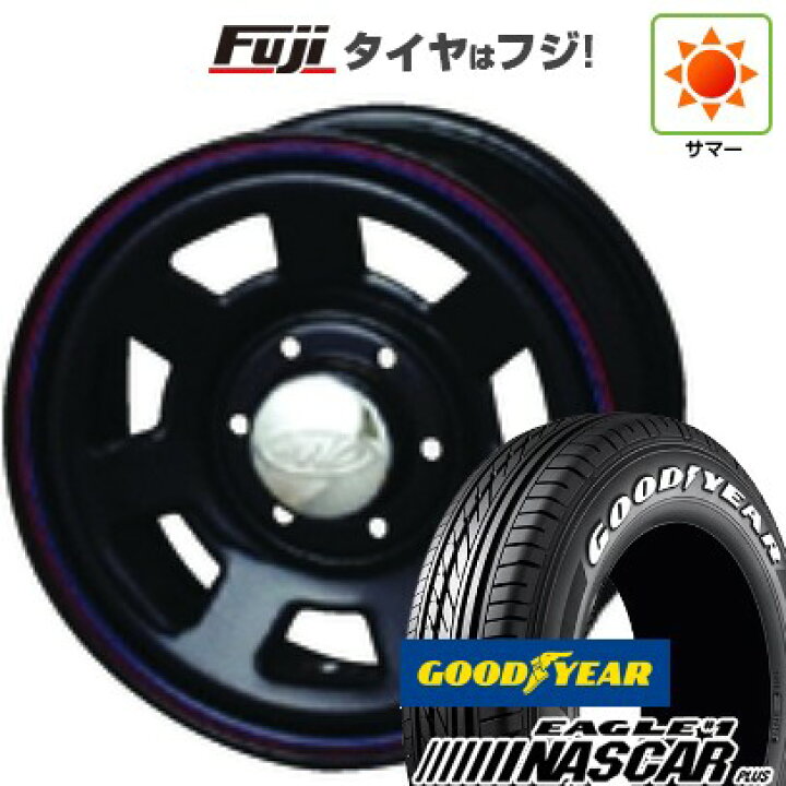 楽天市場】【新品】ハイエース200系 夏タイヤ ホイール4本セット 215 