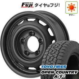 【新品】ジムニー 夏タイヤ ホイール4本セット 175/80R16 トーヨー オープンカントリー A/T III RBL アピオ ワイルドボア ベンチュラ 16インチ(送料無料)