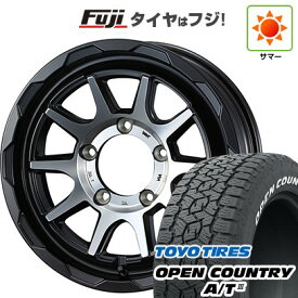 【新品】ジムニーシエラ/ジムニーノマド 夏タイヤ ホイール4本セット 195/80R15 トーヨー オープンカントリー A/T III RWL/RBL WEDS ウェッズアドベンチャー マッドヴァンス 06 15インチ(送料無料) サマータイヤ