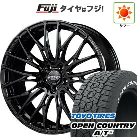 【新品国産車用5穴114.3】 夏タイヤ ホイール4本セット 225/55R18 トーヨー オープンカントリー A/T III RWL/RBL RAYS レイズ ホムラ 2X10BD 7.5J 18インチ(送料無料)