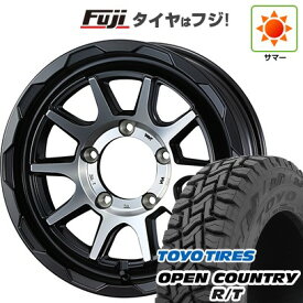 【新品】ジムニーシエラ/ジムニーノマド 夏タイヤ ホイール4本セット 195/80R15 トーヨー オープンカントリー R/T RBL WEDS ウェッズアドベンチャー マッドヴァンス 06 15インチ(送料無料) サマータイヤ