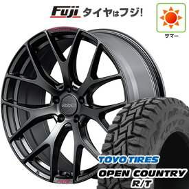 【新品国産車用5穴114.3】 夏タイヤ ホイール4本セット 225/55R18 トーヨー オープンカントリー R/T RBL RAYS レイズ ホムラ 2X7FT SPORT EDITION 7.5J 18インチ(送料無料)