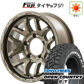 【新品】ジムニー 夏タイヤ ホイール4本セット 185/85R16 トーヨー オープンカントリー R/T RWL/RBL RAYS レイズ デイトナ F6ブースト 5.5J 16インチ(送料無料)