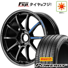 【新品国産車用5穴114.3】 夏タイヤ ホイール4本セット 215/50R18 ピレリ パワジー RAYS レイズ グラムライツ 57NR SPEC-M 18インチ(送料無料)