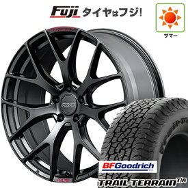 【新品国産車用5穴114.3】 夏タイヤ ホイール4本セット 225/55R18 BFグッドリッチ トレールテレーンT/A RBL RAYS レイズ ホムラ 2X7FT SPORT EDITION 7.5J 18インチ(送料無料)