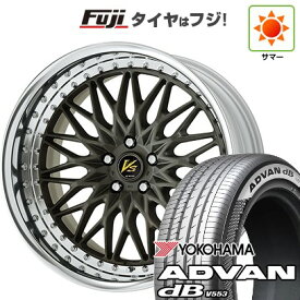 【新品】40系アルファード/ヴェルファイア用 夏タイヤ ホイール4本セット 225/55R19 ヨコハマ アドバン dB V553 WORK ワーク VS VS-XV 19インチ(送料無料)