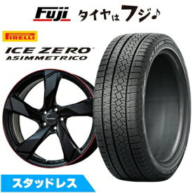 【新品】輸入車用 アウディA7 スポーツバック（F2） スタッドレスタイヤ ホイール4本セット 245/45R19 ピレリ ウィンター アイスゼロアシンメトリコ ユーロアクシス クロスエッジ 8.5J 19インチ(送料無料)