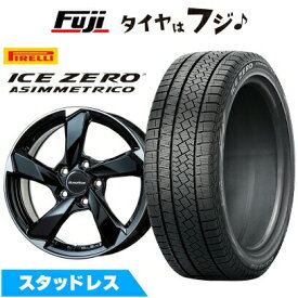 【新品】輸入車用 アウディA7 スポーツバック（F2） スタッドレスタイヤ ホイール4本セット 245/45R19 ピレリ ウィンター アイスゼロアシンメトリコ ユーロアクシス クロスエッジ 8.5J 19インチ(送料無料)