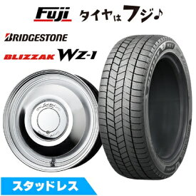 【新品 軽自動車】ハスラー スタッドレスタイヤ ホイール4本セット 165/65R14 ブリヂストン ブリザック WZ-1 WORK ワーク レッドスレッド【限定】 4.5J 14インチ(送料無料)
