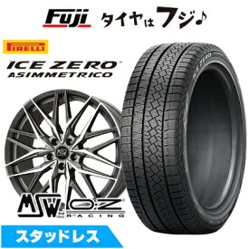 【新品】輸入車用 ベンツCLS（C257） スタッドレスタイヤ ホイール4本セット 245/40R19 ピレリ ウィンター アイスゼロアシンメトリコ MSW by OZ Racing MSW 50 19インチ(送料無料)