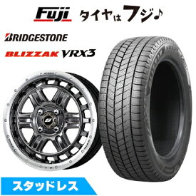 【新品 軽自動車】 スタッドレスタイヤ ホイール4本セット 165/60R15 ブリヂストン ブリザック VRX3 WORK ワーク クラッグ ティーグラビックII【限定】 5J 15インチ(送料無料)