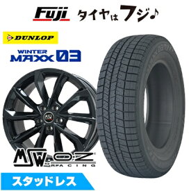 【新品】輸入車用 ベンツCLS（C257） スタッドレスタイヤ ホイール4本セット 245/40R19 ダンロップ ウインターマックス 03 WM03 MSW by OZ Racing MSW 42 8J 19インチ(送料無料)