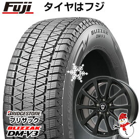 【新品国産5穴114.3車】 スタッドレスタイヤ ホイール4本セット 235/60R18 ブリヂストン ブリザック DM-V3 DMV3 ブランドル KF25B 18インチ(送料無料)