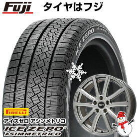 【新品国産5穴114.3車】 スタッドレスタイヤ ホイール4本セット 235/45R18 ピレリ ウィンター アイスゼロアシンメトリコ ブランドル N52 18インチ(送料無料)