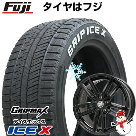 【新品】輸入車用 MINI（F54） スタッドレスタイヤ ホイール4本セット 205/55R16 グリップマックス アイスX RWL ホワイトレター(限定2022年製) ケレナーズ ケレナーズJr GF5(グロスブラック) 16インチ(送料無料)