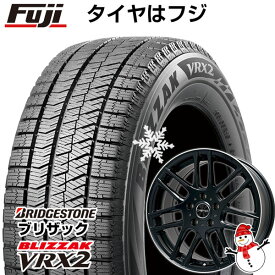 【新品】輸入車用 MINI（F60） スタッドレスタイヤ ホイール4本セット 205/65R16 ブリヂストン ブリザック VRX2 ビッグウエイ EURO AFG(マットブラック/リムポリッシュ) 16インチ(送料無料)