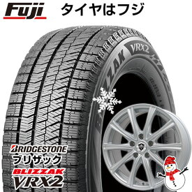 【新品国産5穴100車】 スタッドレスタイヤ ホイール4本セット 195/65R15 ブリヂストン ブリザック VRX2 ブランドル ER16 15インチ(送料無料)