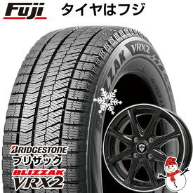 【新品国産4穴100車】 スタッドレスタイヤ ホイール4本セット 175/70R14 ブリヂストン ブリザック VRX2 ブランドル ER16B 14インチ(送料無料)